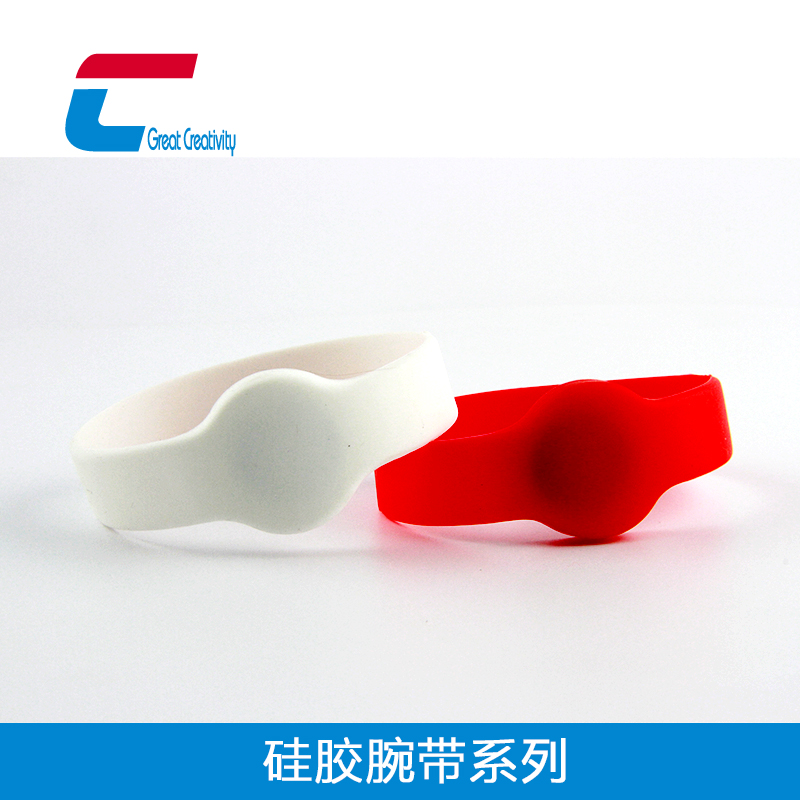 圓形 RFID硅膠手腕帶